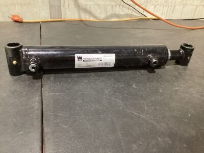 WEN WT2010 Cross Tube Hydraulic Cylinder with 2-inch Bore and 10-inch Stroke