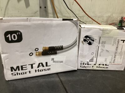 10' & 3' Metal Short Hoses