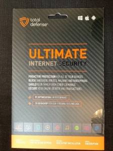 Total Defense Ultimate Internet Security Antivirus Software, Sealed