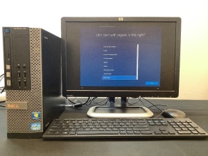 Dell Optiplex 790 w/ 19" Monitor, Keyboard, Mouse