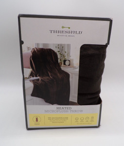 Threshold Heated Mircoplush Throw