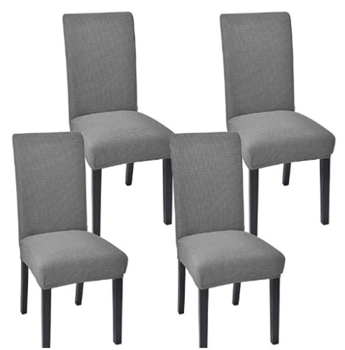 Chair Covers for Dining Room Set of 4 Chairs