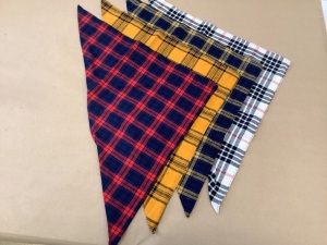 4 pk Triangle Hankerchiefs