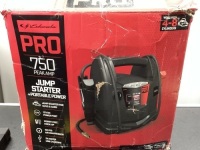 Schumacher Pro Automotive 12-Volt 750 Peak Amp Jump Starter/Portable Power Station - Salvage, Doesn't Hold Charge