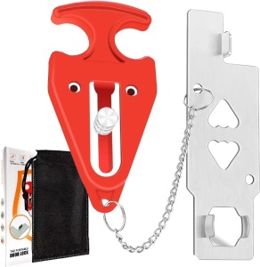 Bundle of (3) Portable Door Locks