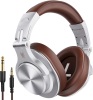 OneOdio Wired/Wireless Headphones, Silver