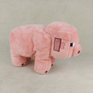 10" Plush Minecraft Pig