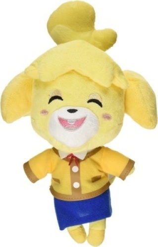 7" Animal Crossing Isabelle Plush and 7" Animal Crossing Kicks Plush