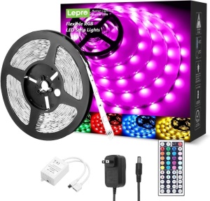 RGB LED Strip Lights, 16.4ft