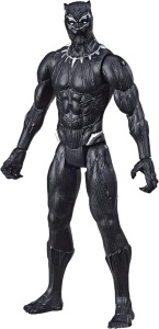 Avengers Marvel Titan Hero Series Black Panther Action Figure, 12-Inch 