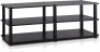 Furinno No Tools 3 Tier Wide Shoe Rack, Espresso/Black - Appears New&nbsp;