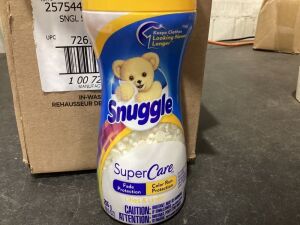 Case of (4) Snuggle SuperCare In-Wash Scent Booster Lilies and Linen - 9.0 oz