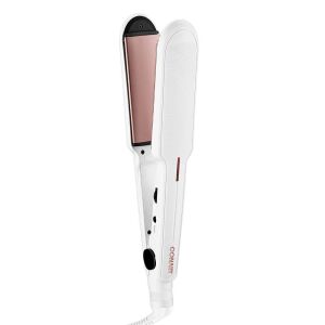 Lot of (3) Conair Double Ceramic Flat Iron, 1 1/2-inch