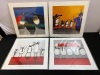 MERV Originals 4pc Set Unframed Prints