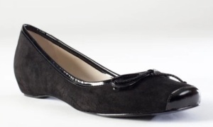 Zofie Shoes Graca Black Suede Flat, 12