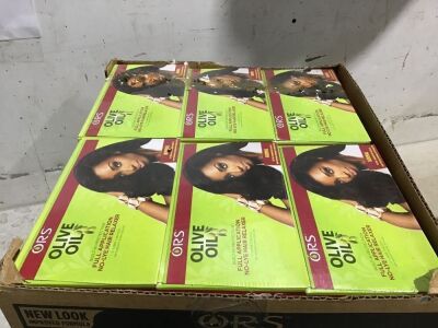 Case of (12) ORS Olive Oil No-lye Hair Relaxer