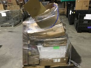 Pallet of Salvage & E-Comm Returns - Items May Be Damaged and Incomplete. 