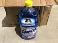 Case of (6) Fabuloso All Purpose Cleaner Concentrate with Bleach Alternative,&nbsp;Spring Fresh
