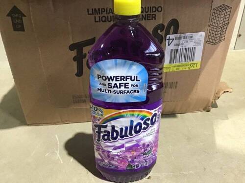 Case of (12) Fabuloso Multi-Purpose Cleaner, Lavendar, 33.8 oz&nbsp;