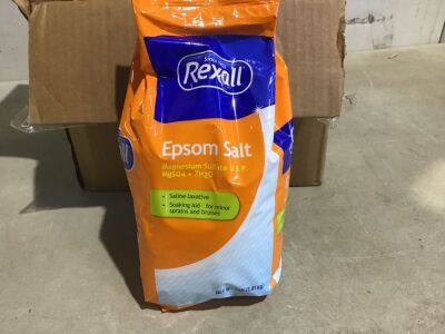 Case of (6) Rexall Epsom Salt 