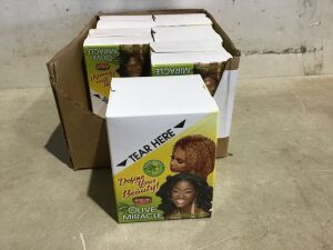 Case of African Pride Olive Miracle Deep Conditioning Treatment