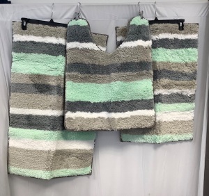 Set of 3 Bathroom Rugs