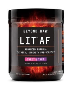 Beyond Raw Lit AF Pre-workout