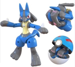 Pokemon Lucario Action Figure