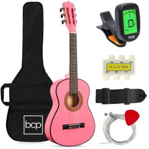 Kids Acoustic Guitar Beginner Starter Kit with Carrying Case - 30in 