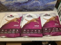 Lot of (3) Nulo Frontrunner Adult Dog Food Pork Barley & Beef Recipe, 11 lb Bag - New