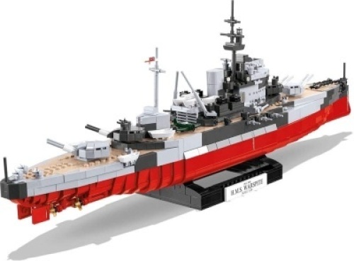 Lot of (3) COBI Historical Collection HMS Warspite Building Block Sets - Appear New&nbsp;