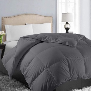 Full Size Soft Quilted Down Comforter, 54"x57"