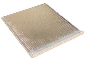 Nortech Labs 20" x 23" Cool Foil Insulated Self-Sealing Bubble Mailers, 50/Box 