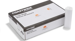 Lot of Coastwide Professional™ 20-30 Gal. Trash Bags, High Density, 12 Mic, Natural, 25 Bags/Roll