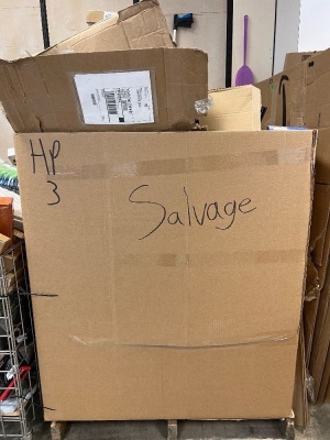 Salvage Pallet, Presorted items will be broken, damaged or have missing pieces