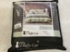 Fluffy Cat 3 Piece Duvet Cover Set, King - Appears New&nbsp;
