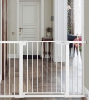 Cumbor 29.5"-51.6" Baby Gate,&nbsp;White