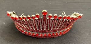 Red Jeweled Tiara