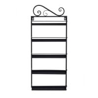 Wall Mounted 5-Tier Nail Polish Rack, Holds 50 Bottles