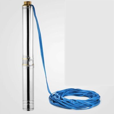 VEVOR Deep Well Submersible Pump 1.5HP 220V Submersible Well Pump 260ft 40GPM