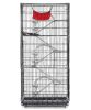 6-Tier Small Animal Enclosure with Ladders, Platforms, Beds, Latches, Tray, Hammock