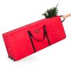 Rolling Duffle Storage Bag for 9ft Christmas Tree w/ Wheels, Handle 