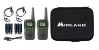 Midland X-Talker EX36VP Guide Pack 2-Way Radio 2-Pack Kit, E-Commerce Return, Untested