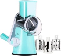 Manual Rotary Cheese Grater, Blue