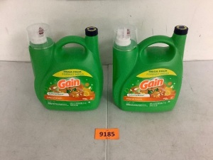 2 Container of Gain Detergent 