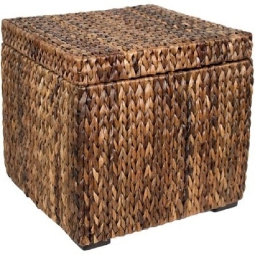 BirdRock Home Abaca Storage Cube - Appears New&nbsp;