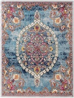 Ottomanson Rixos Medallion Vintage Area Rug, 5'3" x 7' - Appears New&nbsp;