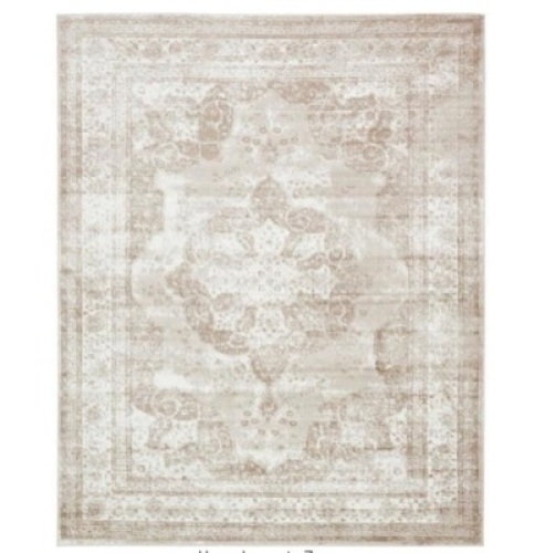 Sofia Salle Garnier Beige Area Rug, 8' x 10' - E-Comm Return, Appears New&nbsp;