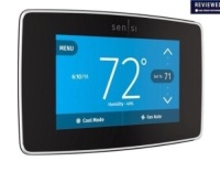 Emerson&nbsp;Sensi Touch Wi-Fi Smart Thermostat with Touchscreen Color Display, C-Wire Required - Appears New&nbsp;