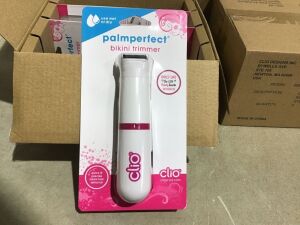 Lot of (5) Cases of (3) Palmperfect Bikini Trimmer, Dual Blades